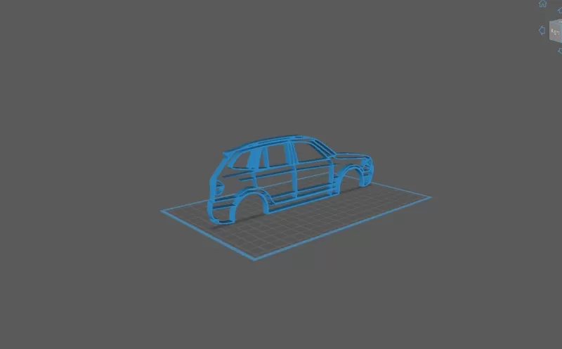 BMW - X3 E81 2004 Wall Art - Model preview 2