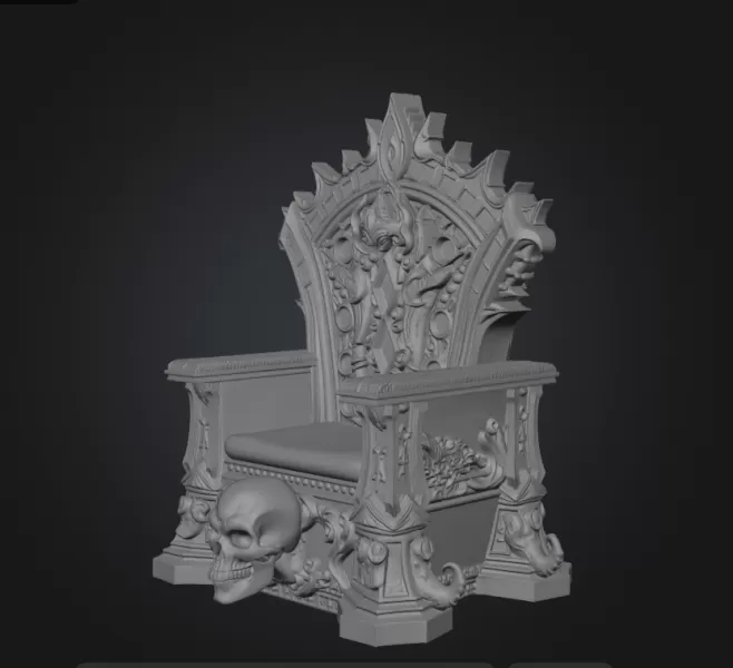 Cursed thron - Model preview 2