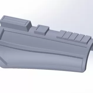 Star Wars The Mandalorian Cara Dune Arm Piece - Model thumbnail 3