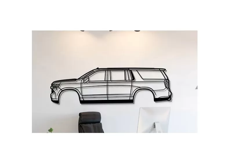 Chevrolet - Surbuban 2021 Wall Art - Model preview 1