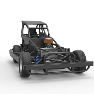 New Zealand Superstock car Base Version 4 Scale 1:25 - Model thumbnail 24