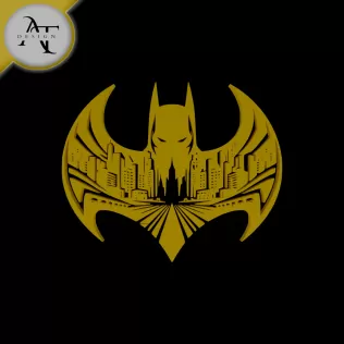 Batman - Superhero - Silhouette - 2D Wall Art Decor