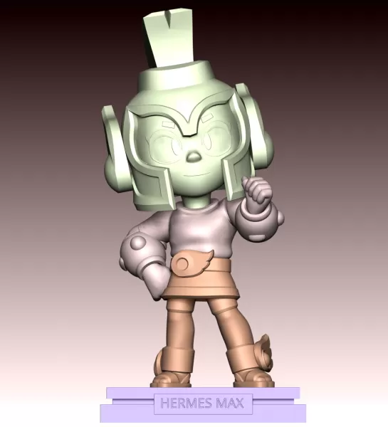 Hermes Max - Brawl Stars - Model preview 11
