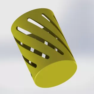 Pencil Holder Desk Organizer - Model thumbnail 5