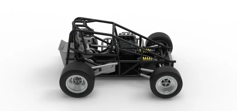 Three Quarter Midget Base Scale 1:25 - Model preview 23