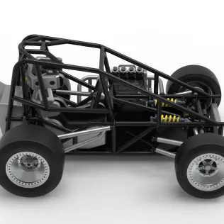 Three Quarter Midget Base Scale 1:25 - Model thumbnail 23