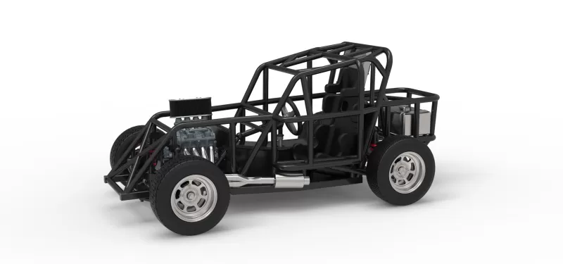 Mod Lite race car Base Scale 1:25 - Model preview 1