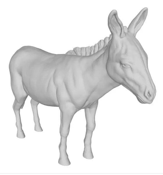 Donkey - Model preview 1