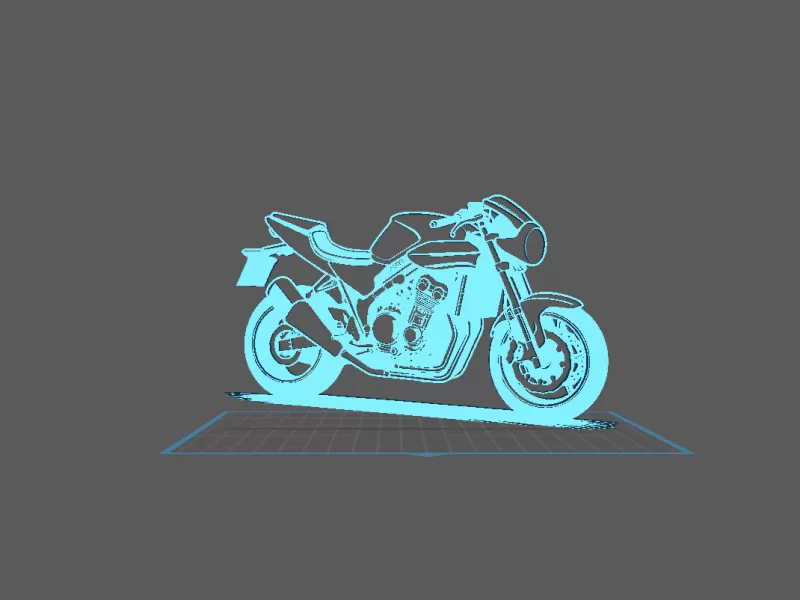 Kawasaki - Z900 Wall Art - Model preview 2