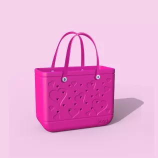 Heart Mini Bogg Bag, Bogg Bag Keychain, Love Bogg Bag, Beach Bag - Model thumbnail 5