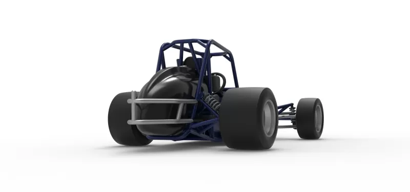 Pavement Silver Crown Car Base Version 2 Scale 1:25 - Model preview 19