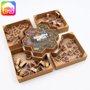 Haunted Lands board game organizer by @ammedia3d - Model thumbnail 6