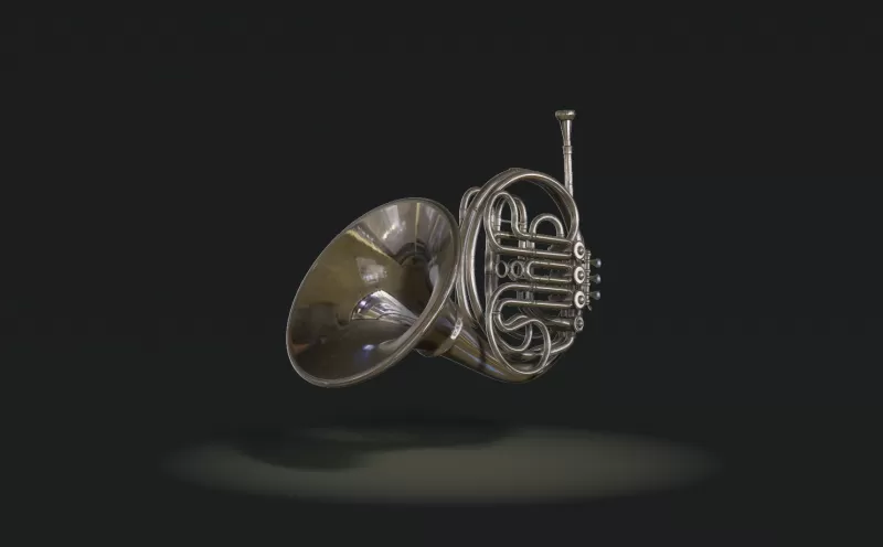 French Horn - Model preview 1