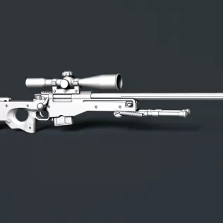 AWP Sniper Rifle RoZ - Model thumbnail 1