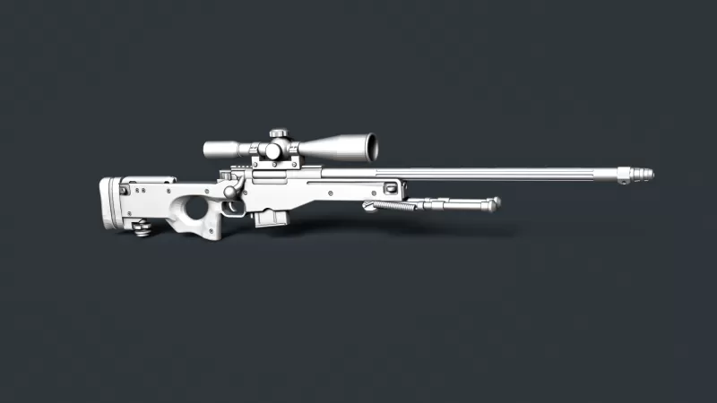 AWP Sniper Rifle RoZ - Model preview 1