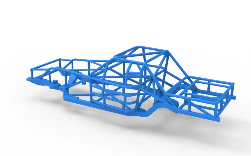 Frame of IMCA Stock car Scale 1:25 - Model preview 9