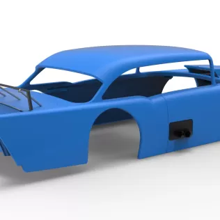 Shell of Vintage Asphalt Modified stock car V9 Scale 1:25 - Model thumbnail 12