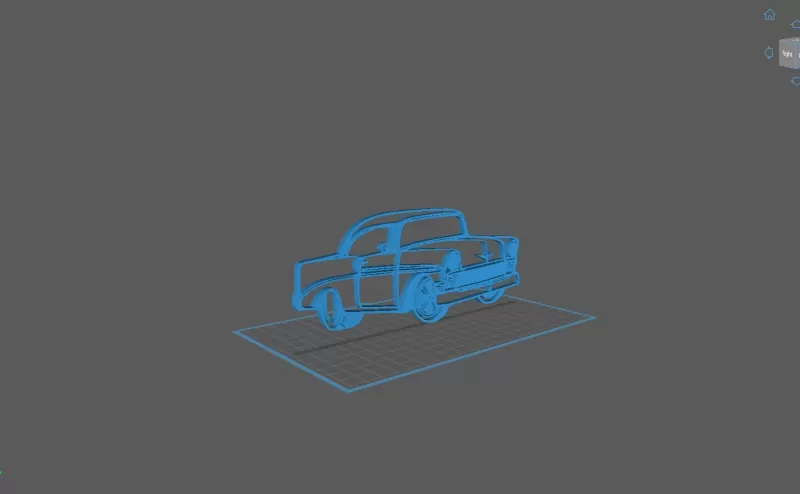 Chevrolet - Bel Air 1956 Wall Art - Model preview 2