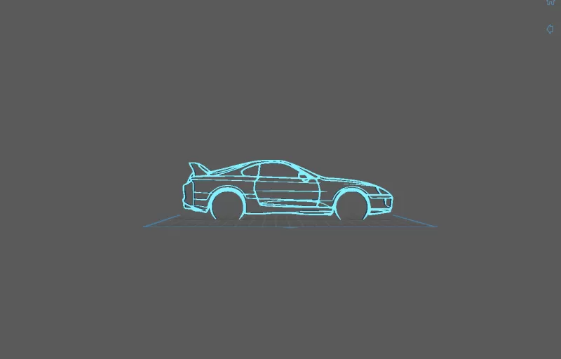 Toyota - GR86 Wall Art - Model preview 2