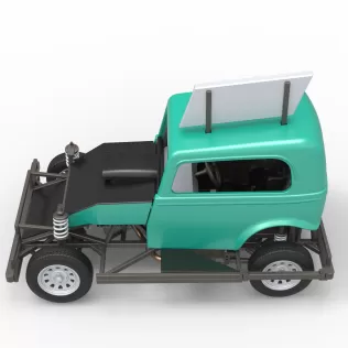 New Zealand Ministock car Scale 1:25 - Model thumbnail 10