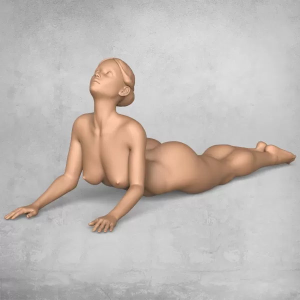 Yoga Female Pose Collection - Model preview 3