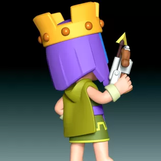 Archer Queen Penny - Model thumbnail 8