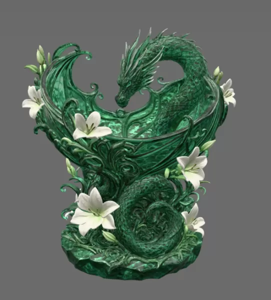Celestial Star Tree Organizer STL File for 3D Print - Model preview 6
