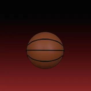 Generic Basketball - Model thumbnail 5