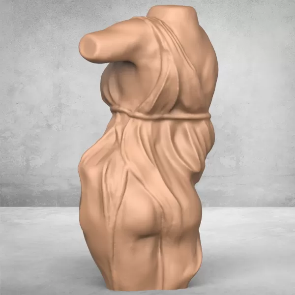 Woman Dancer Body Statue - Model preview 5