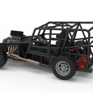 Dwarf car Base Scale 1:25 - Model thumbnail 12