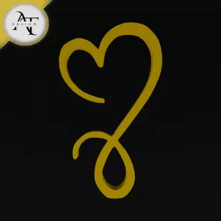 Simple Heart Symbol - 2D Art
