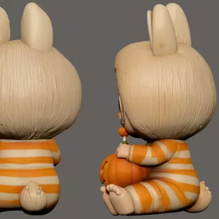 KAWAII LABUBU HALLOWEEN - Model thumbnail 2