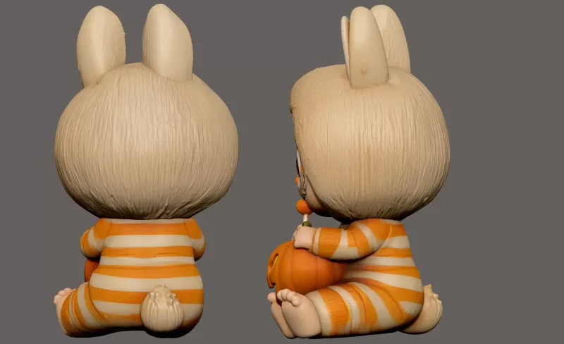 KAWAII LABUBU HALLOWEEN - Model preview 2