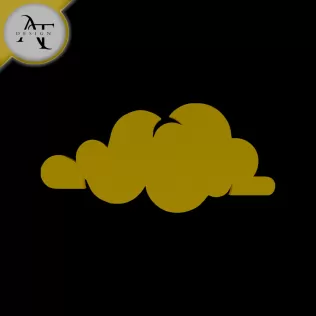 Simple Cloud Symbol - 2D Art