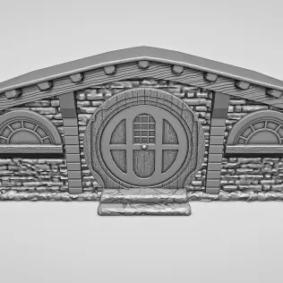 Hobbit House Facade #RoZ - Model thumbnail 7