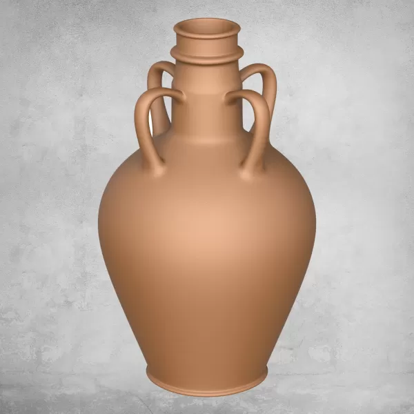 Pottery Vessel 03 - Model preview 2