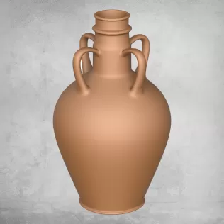 Pottery Vessel 03 - Model thumbnail 2