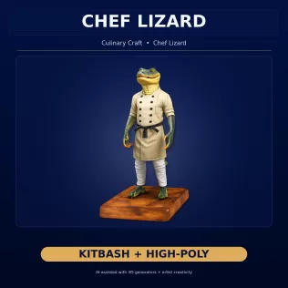 Anthro & Creature Character Collection – Kitbash + High-Poly 3D - Model thumbnail 14