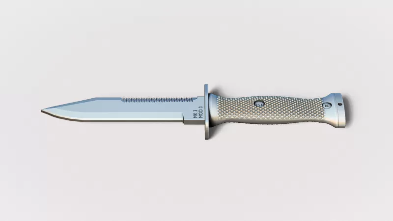 Ontario Mark 3 Navy Knife #RoZ - Model preview 2