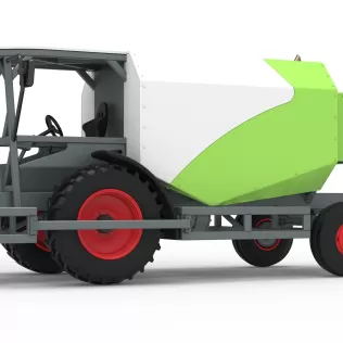 Racing Combine Harvester Scale 1:25 - Model thumbnail 2