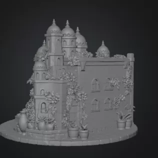 Sultan's Spice & Potion Bazaar STL File for 3D Print - Model thumbnail 12