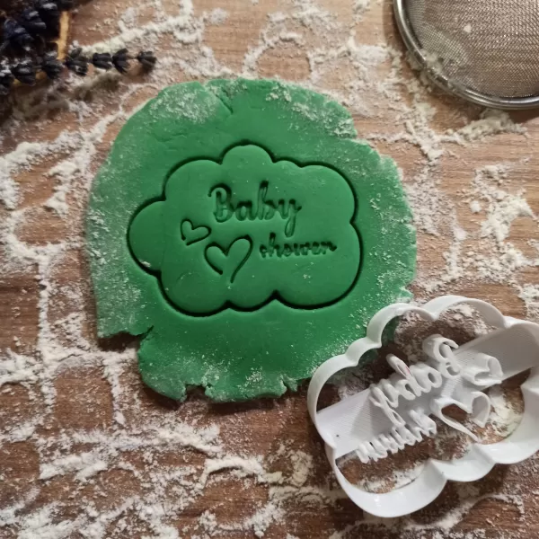 Baby Shower Cookie Cutters, Cute Clay & Fondant Cutters, Baby - Model preview 3