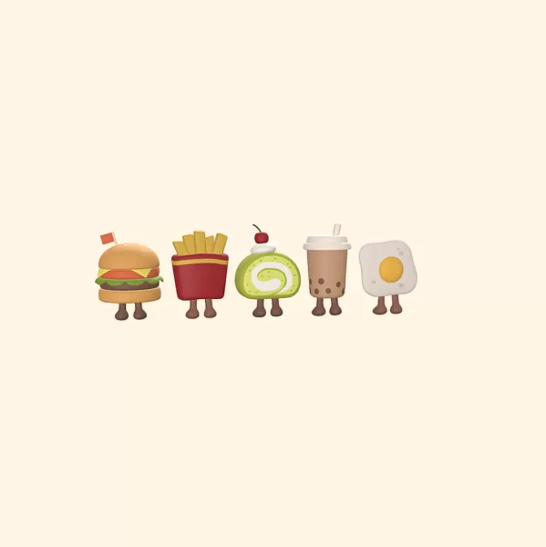 Food Monster Pack - Model preview 3