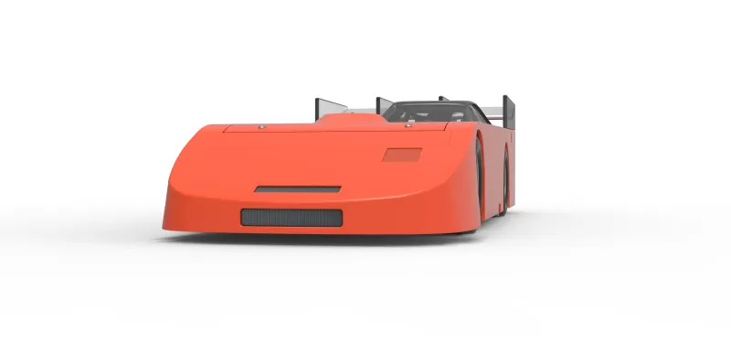 Vintage Asphalt Outlaw Super late model 1:25 - Model preview 6