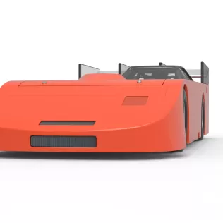 Vintage Asphalt Outlaw Super late model 1:25 - Model thumbnail 6