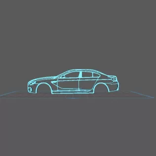 BMW - Serie 6 M6 2015 Wall Art