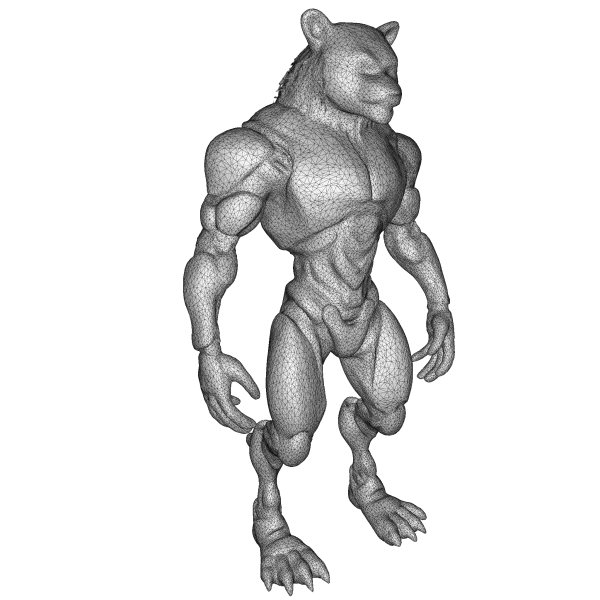 Creature Kitbash Collection – High-Poly Fantasy & Sci-Fi Charact - Model preview 5