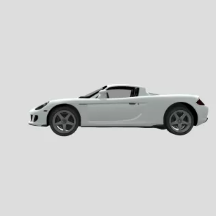 Porsche carrera gt 2008 - Model thumbnail 3