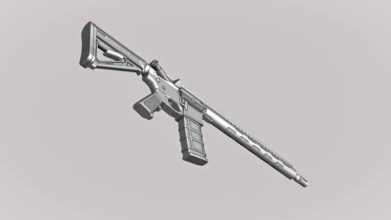 AR 15 #RoZ - Model preview 5