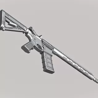 AR 15 #RoZ - Model thumbnail 5